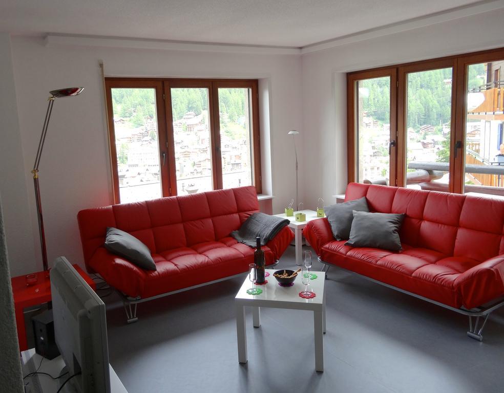 Ferienwohnung Bodmen B Zermatt Zimmer foto